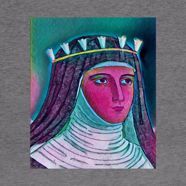 Hildegard of Bingen Portrait | Hildegard of Bingen Artwork 4 by JustLit